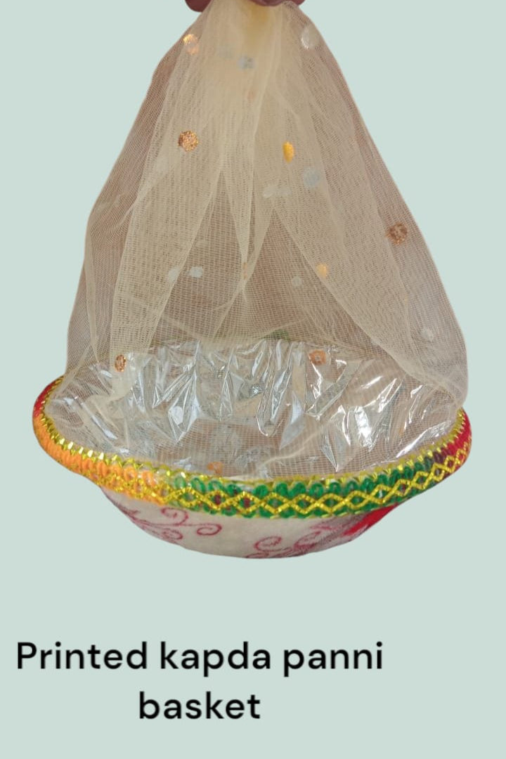 Fancy Panni Tokri / Rassi Panni Tokri / Printed Kapda Panni Tokri