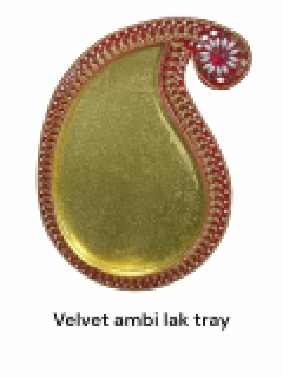 Velvet Ambi Lak Tray
