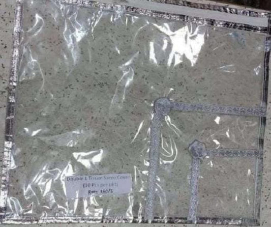 Double L Tissue Saree Cover