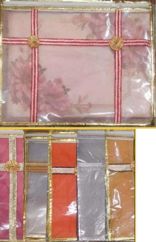 Double Ribbon Saree Cover