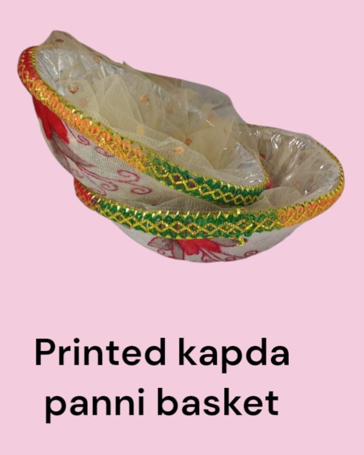 Fancy Panni Tokri / Rassi Panni Tokri / Printed Kapda Panni Tokri