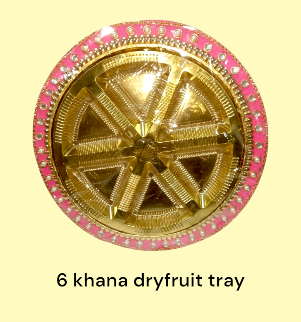 6 Khana Dryfruit Tray